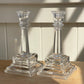 (vintage) tall candlestick holders