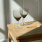 vintage, crystal smoked stemware set