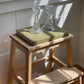 (vintage) crystal candlestick-holders