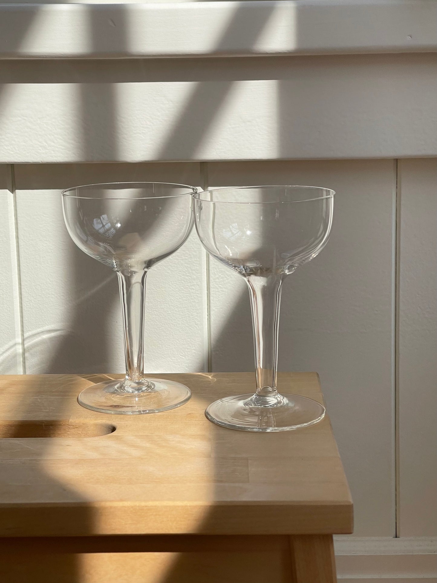 vintage, hollow stem coupes | three set ii