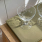 vintage, petite dragonfly glass