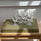vintage, crystal aperitif set