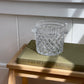 vintage crystal ice bucket