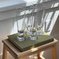 vintage, tall chalice set