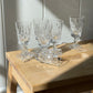 vintage, crystal aperitif set