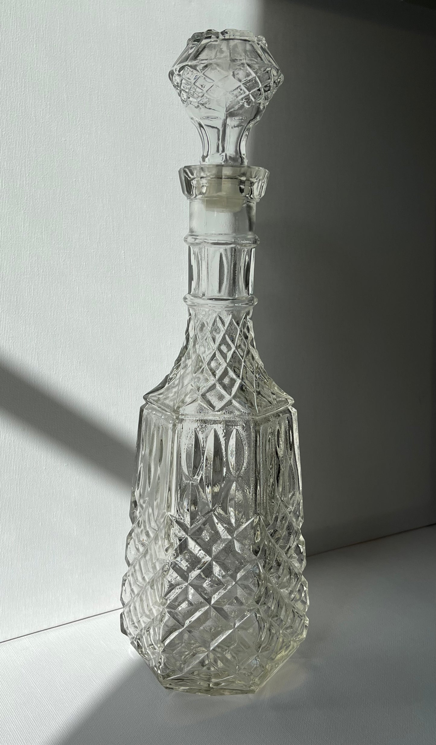 (vintage) glass decanter iii