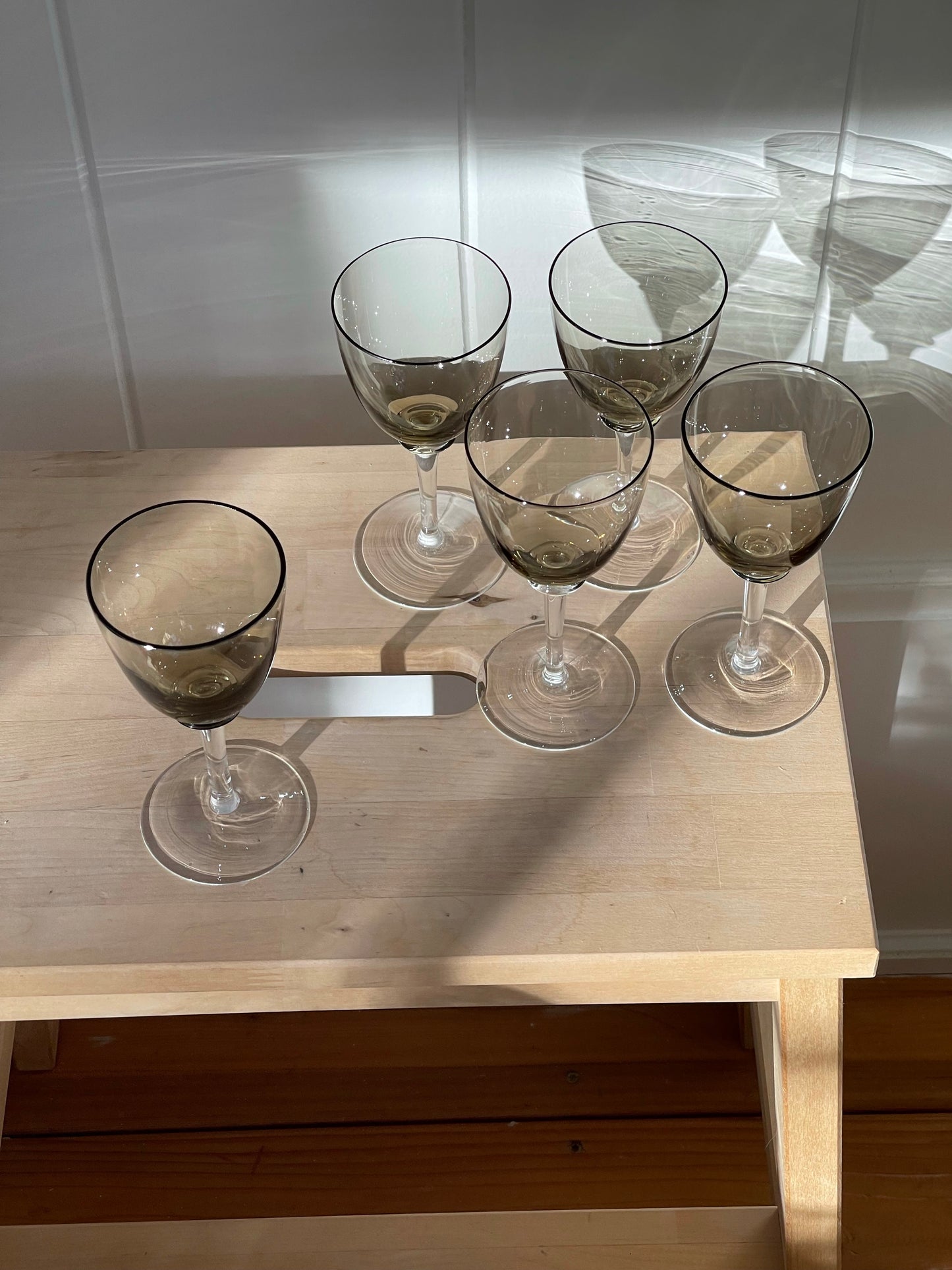 vintage, smoked-olive aperitifs